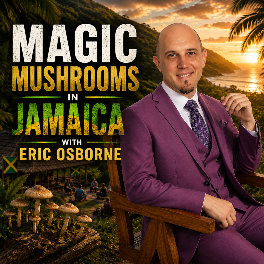 Eric Osborne discussing magic mushrooms and psilocybin retreats in Jamaica